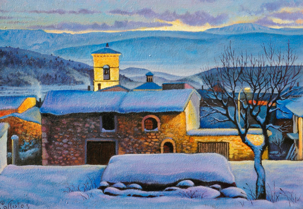 Campanile al crepuscolo